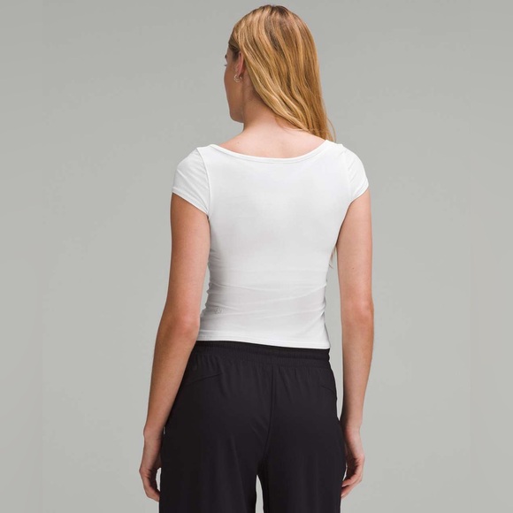 Lululemon Cap-Sleeve Henley T-Shirt - Picture 2 of 6